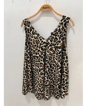 Top beige Leo - Tops