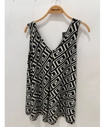 Top geometrico Leo - Tops