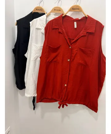 Camisa lazo Nacar - Camisas Tallas Grandes