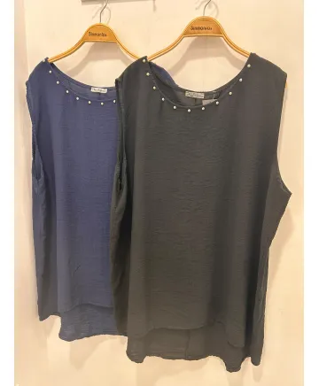 Top ancho Tachuelas - Tops