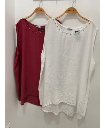 Top ancho Tachuelas - Tops
