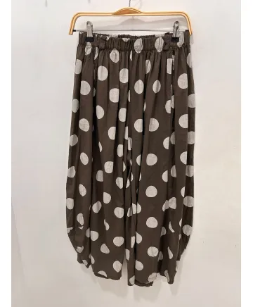 Pantalón pirata Topo - Pantalones Tallas Grandes