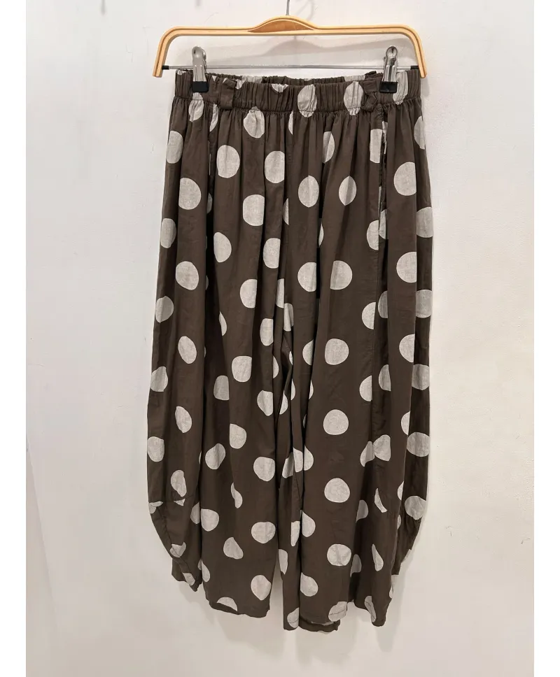 Pantalón pirata Topo - Pantalones Tallas Grandes