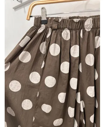 Pantalón pirata Topo - Pantalones Tallas Grandes