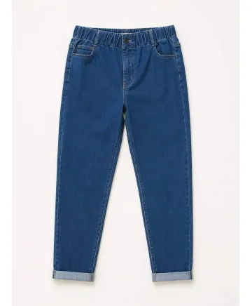 Pantalón blue Mom fit - Ropa tallas grandes mujer moderna