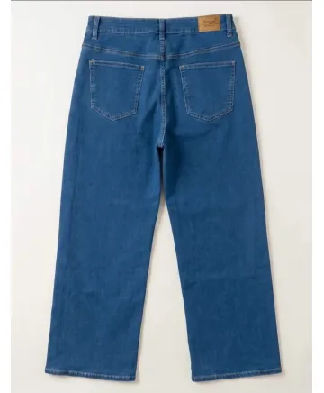 Pantalón blue Wide leg - Ropa tallas grandes mujer moderna