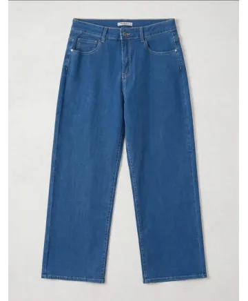 Pantalón blue Wide leg - Ropa tallas grandes mujer moderna