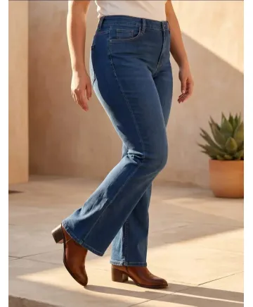 Pantalón tejano Bell - Ropa tallas grandes mujer moderna