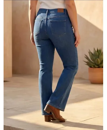 Pantalón tejano Bell - Ropa tallas grandes mujer moderna