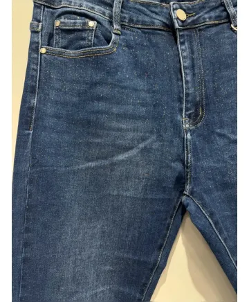 Pantalon Mon Fit Brillos - Pantalones Tallas Grandes