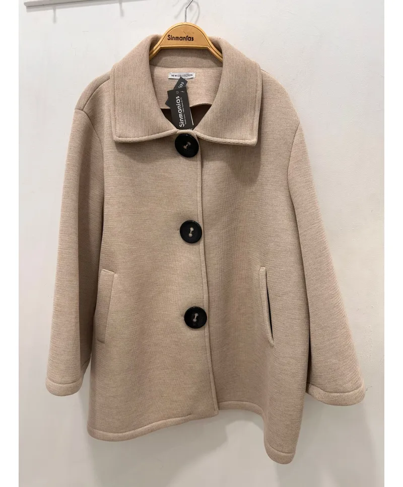 Chaqueta botones Jacky - Chaquetas Tallas Grandes