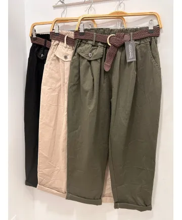 Pantalon goma Ana - Pantalones Tallas Grandes