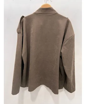 Chaqueta antelina Militar - Chaquetas Tallas Grandes