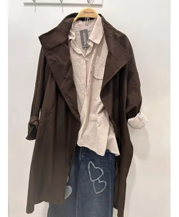 Parka larga Capa - Parka talla grande