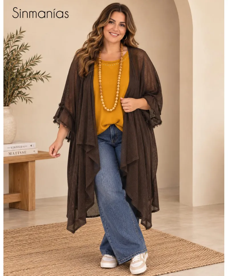 Chaqueta abierta Rex - Chaquetas Tallas Grandes