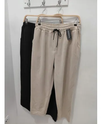 Pantalon antelina Laura - Ropa tallas grandes mujer moderna