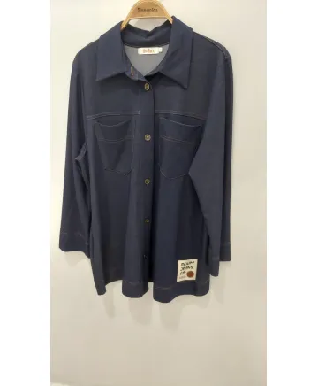 Chaqueta botones Lua - Ropa tallas grandes mujer moderna