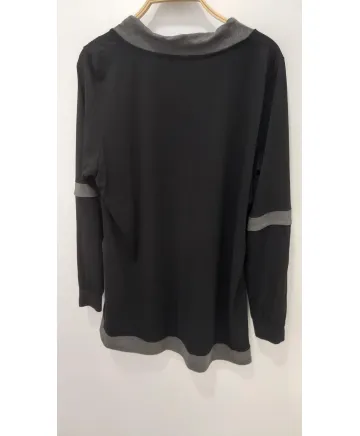 Camiseta larga Zirconita - Ropa tallas grandes mujer moderna