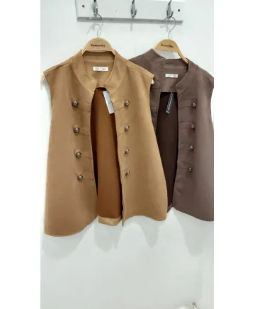 Chaleco antelina Militar - Chalecos Tallas Grandes