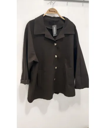 Chaqueta botones Capa - Chaquetas Tallas Grandes