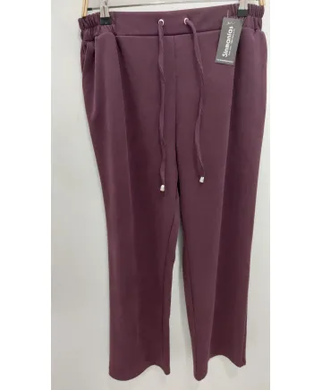Pantalón morado Safor - Pantalones Tallas Grandes
