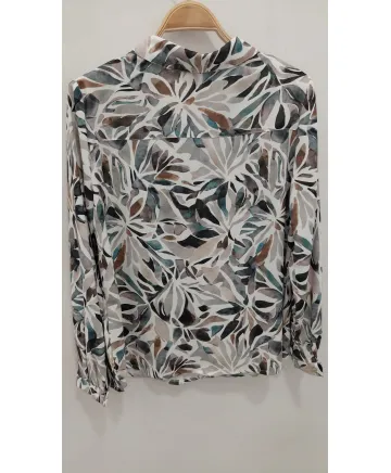 Blusa bolsillos Isabel - Blusas Tallas Grandes