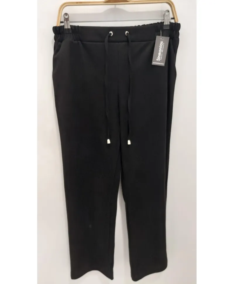 Pantalón negro Safor - Pantalones Tallas Grandes