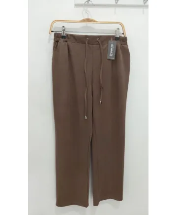 Pantalón marrón Safor - Pantalones Tallas Grandes