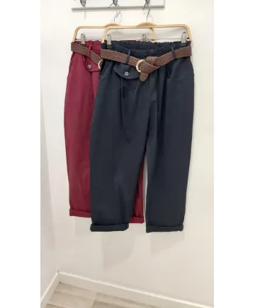Pantalon goma Ana - Pantalones Tallas Grandes