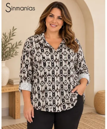 Bluson estampado Amelia - Blusones