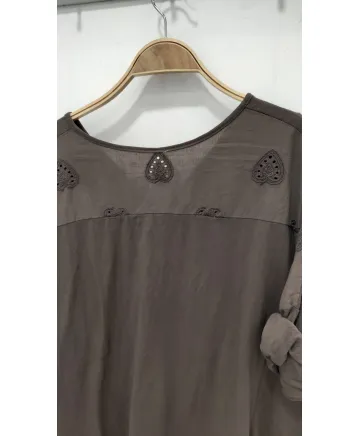 Camiseta algodón Love - Camisetas y Tops Tallas Grandes