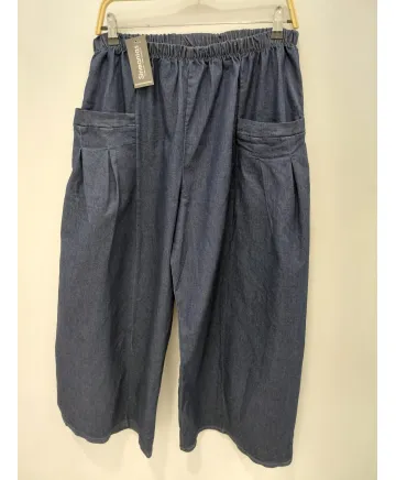 Pantalón Ancho Jean - Pantalones Tallas Grandes