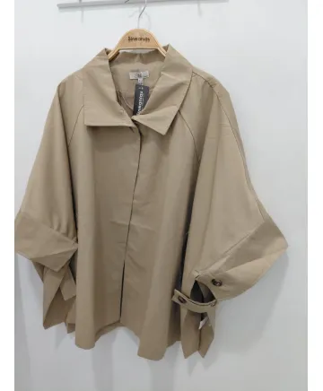 Capa boton Clara - Chaquetas Tallas Grandes