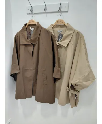 Capa boton Clara - Chaquetas Tallas Grandes