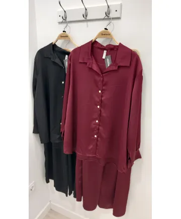 Conjunto raso Clasic - Conjuntos Tallas Grandes