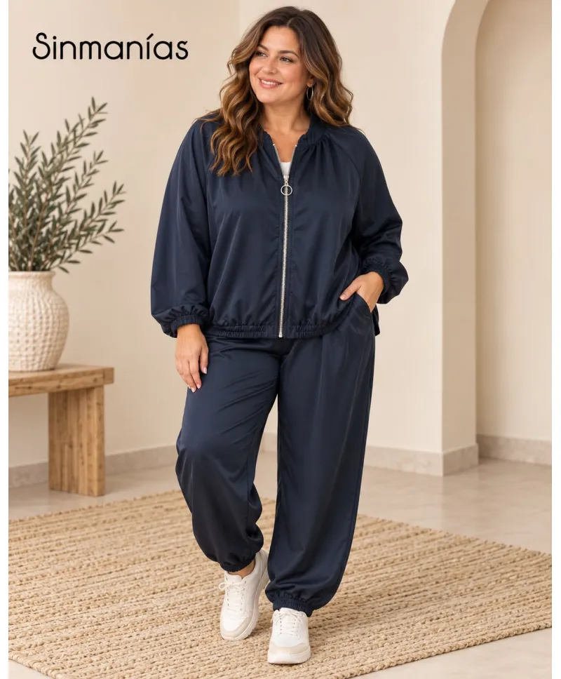 Conjunto raso Sport - Conjuntos Tallas Grandes