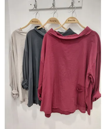 Blusa evase Avinyo - Blusas Tallas Grandes