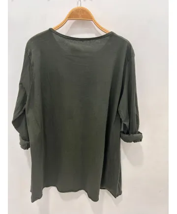 Camiseta lisa Basica - Camisetas y Tops Tallas Grandes