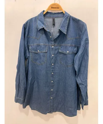 camisa tejana Sara - Camisas Tallas Grandes