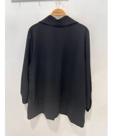 Camisa negra Angela - Camisas Tallas Grandes