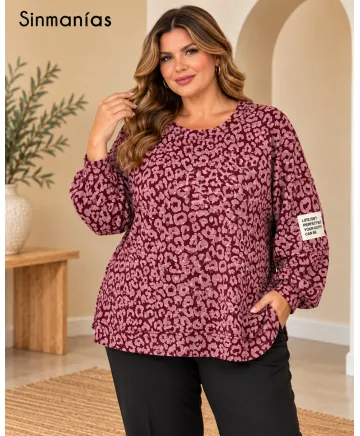 Sudadera animal Print - Sudaderas Tallas Grandes