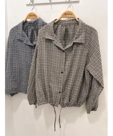 Camisa cuadros Amaya - Camisas Tallas Grandes