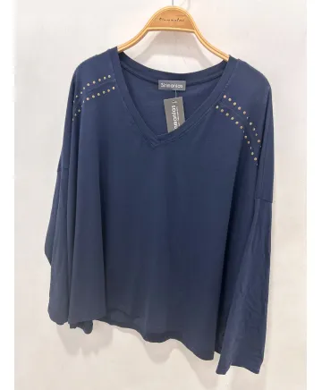 Camiseta punto Juncal - Camisetas y Tops Tallas Grandes