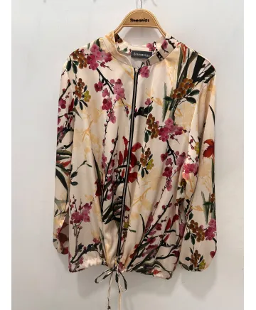 Chaqueta estampada Satén - Chaquetas Tallas Grandes