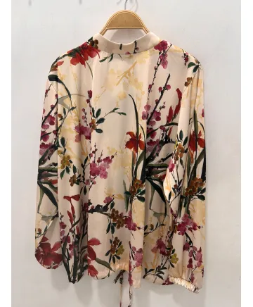Chaqueta estampada Satén - Chaquetas Tallas Grandes