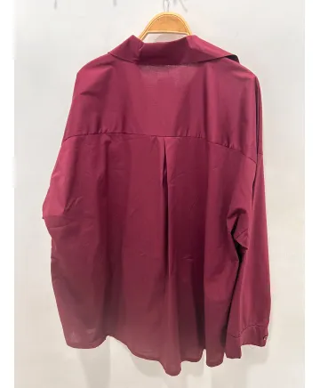 Camisa bordado Galan - Ropa tallas grandes mujer moderna