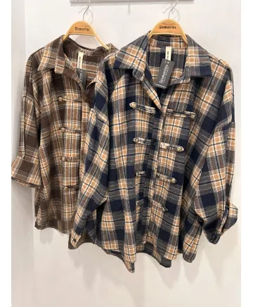 Camisa cuadros Leñador - Camisas Tallas Grandes