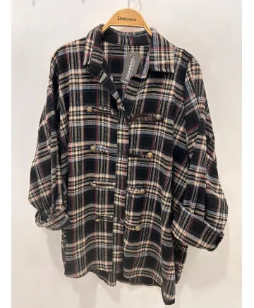Camisa cuadros Leñador - Camisas Tallas Grandes