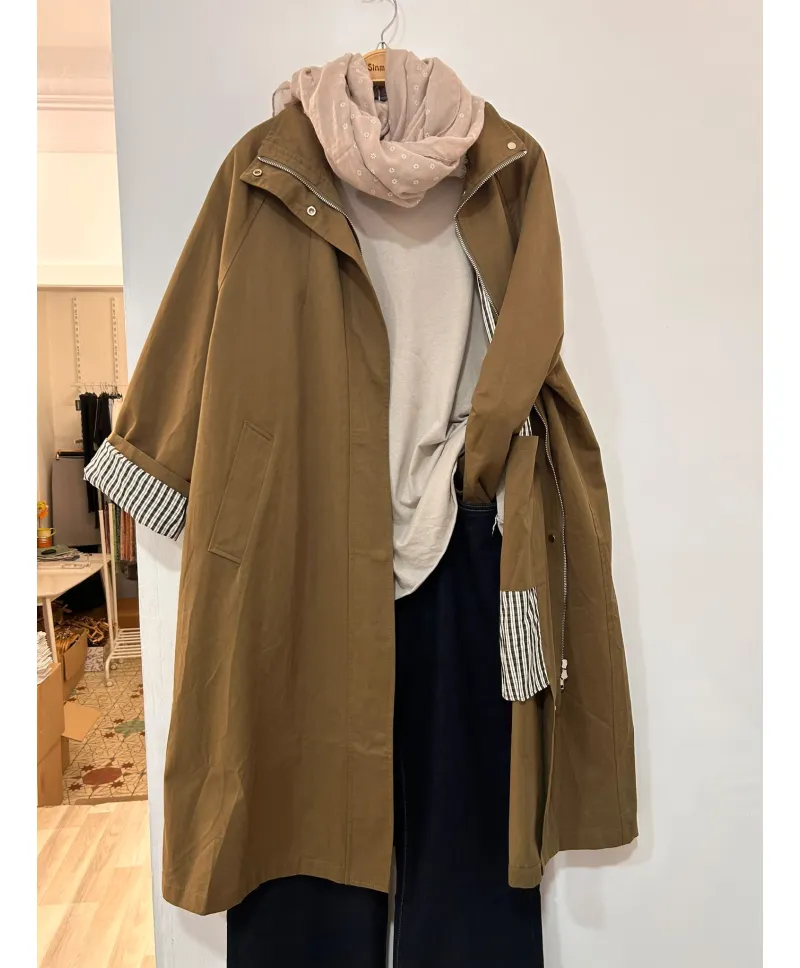 Chaqueta larga Escocia - Abrigos y Parkas Talla Grande