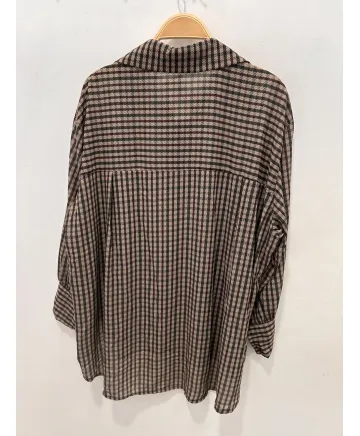 Camisa cuadros Perla - Camisas Tallas Grandes